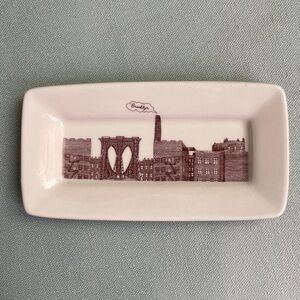 Fishs Eddy Brooklyn Ceramic Tray Dish Jordan Awan NYC